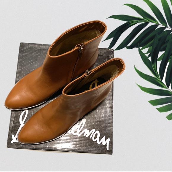 Sam Edleman Joey Saddle Heel Boots - Picture 5 of 7